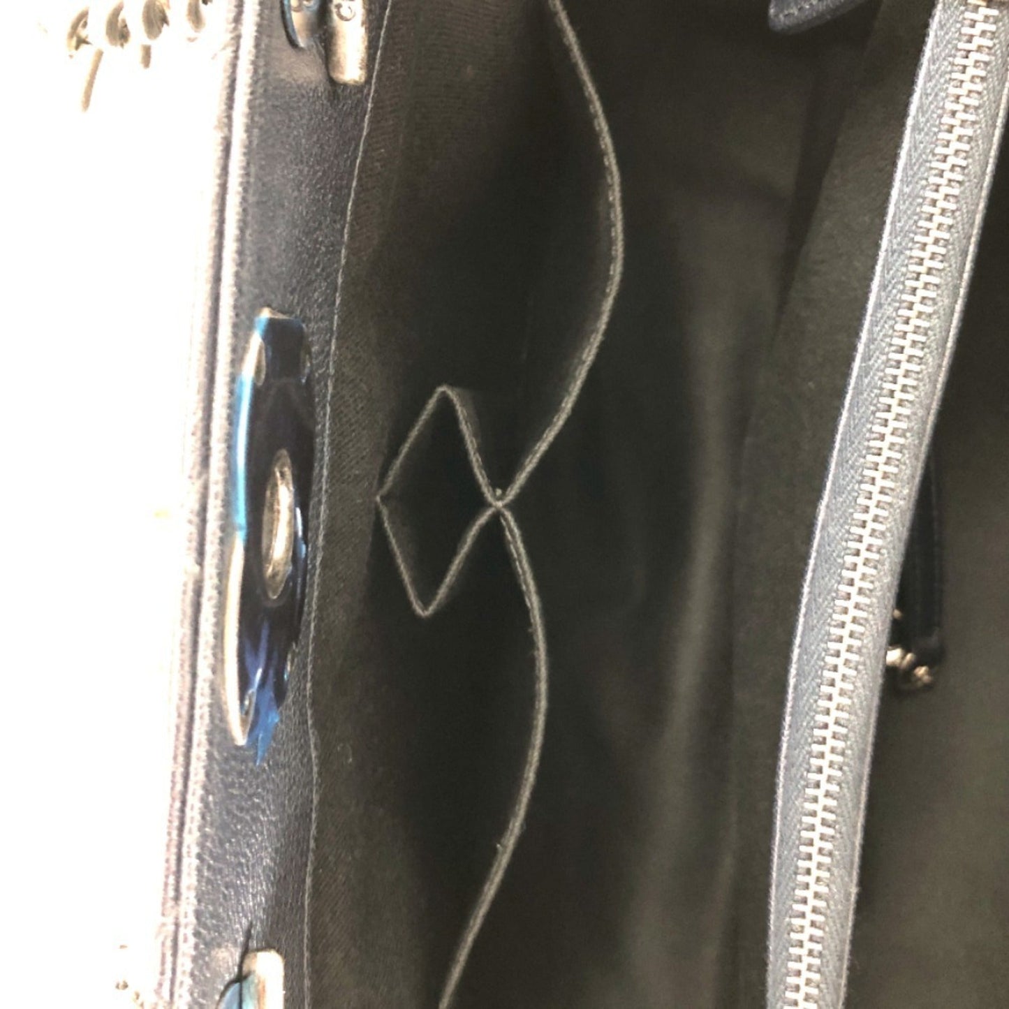 CHANEL Shoulder Bag Boy  Chain Calf Leather Black Women's