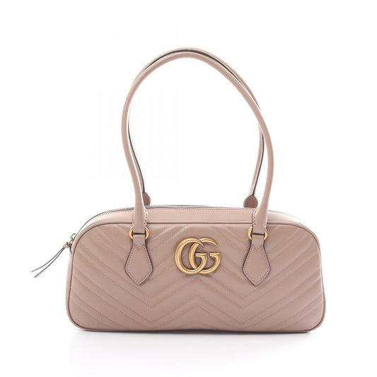 Gucci Gg Marmont Pink Leather Tote Bag ()