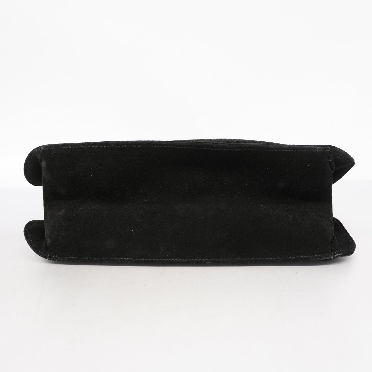 GUCCI[3cc2424]   Handbag 001 3167 Suede/Leather Black Silver metal