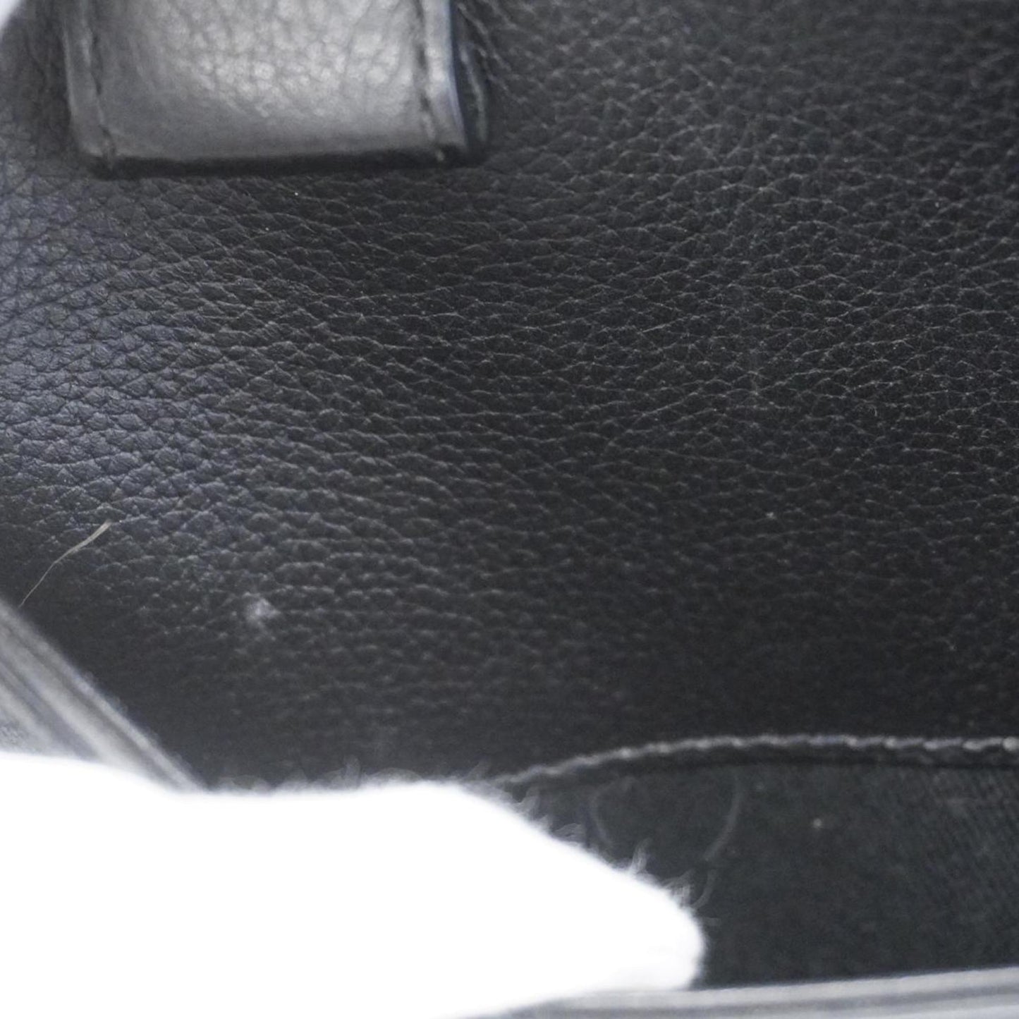 Chanel Tote Bag Executive Leather Black Women's