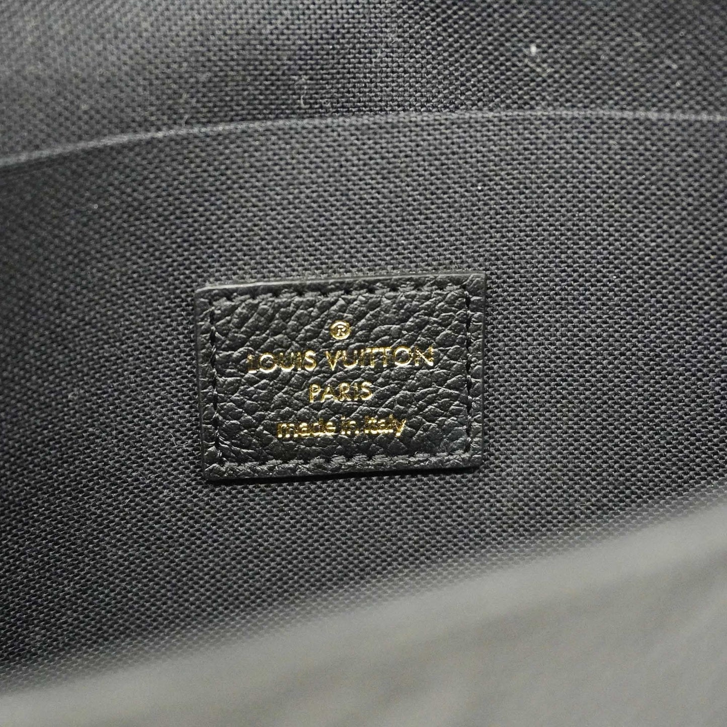 LOUIS VUITTONAuth  Monogram Empreinte Pochette Felicy M64064 Women's Wallet