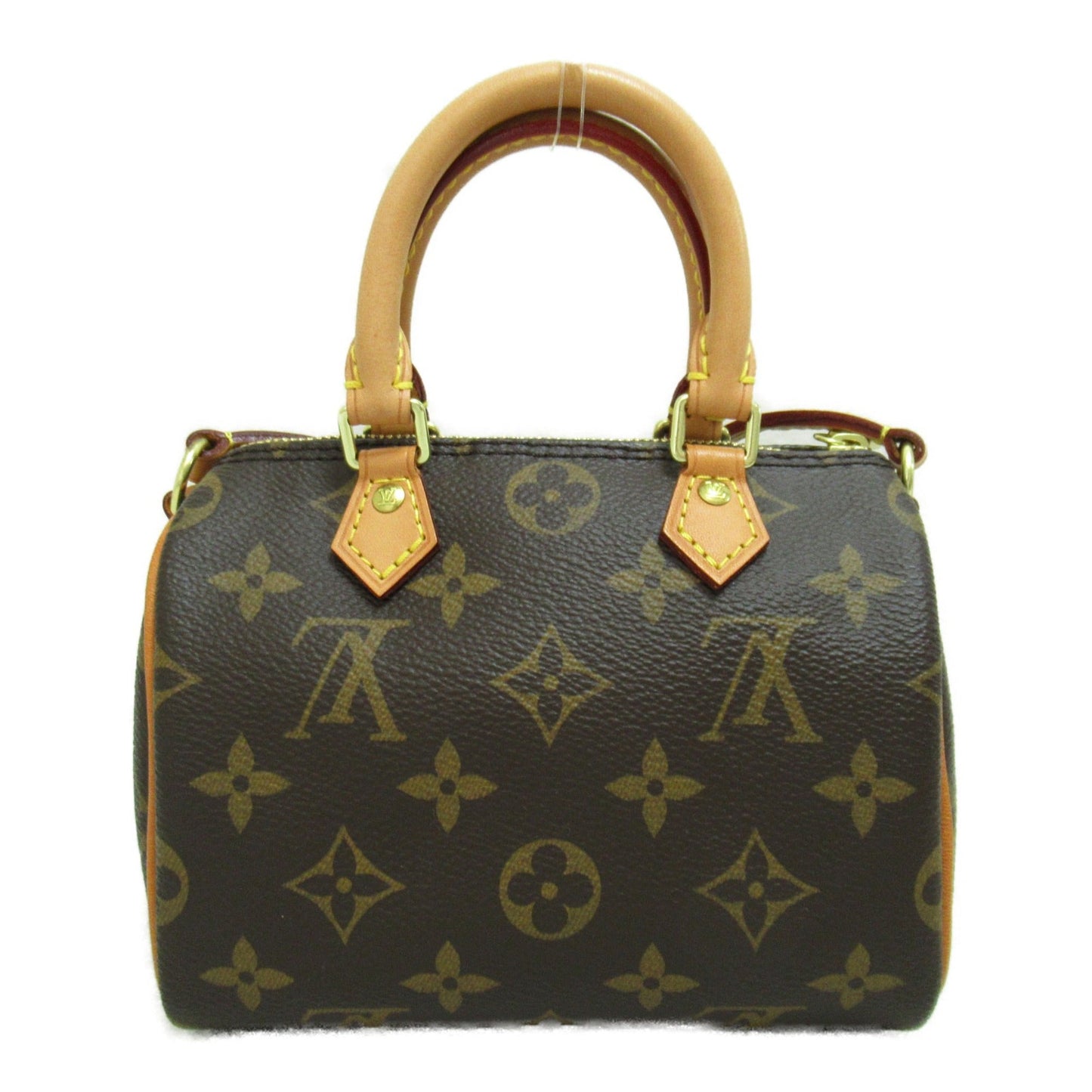 LOUIS VUITTON Nano speedy Brown Monogram PVC coated canvas M61252