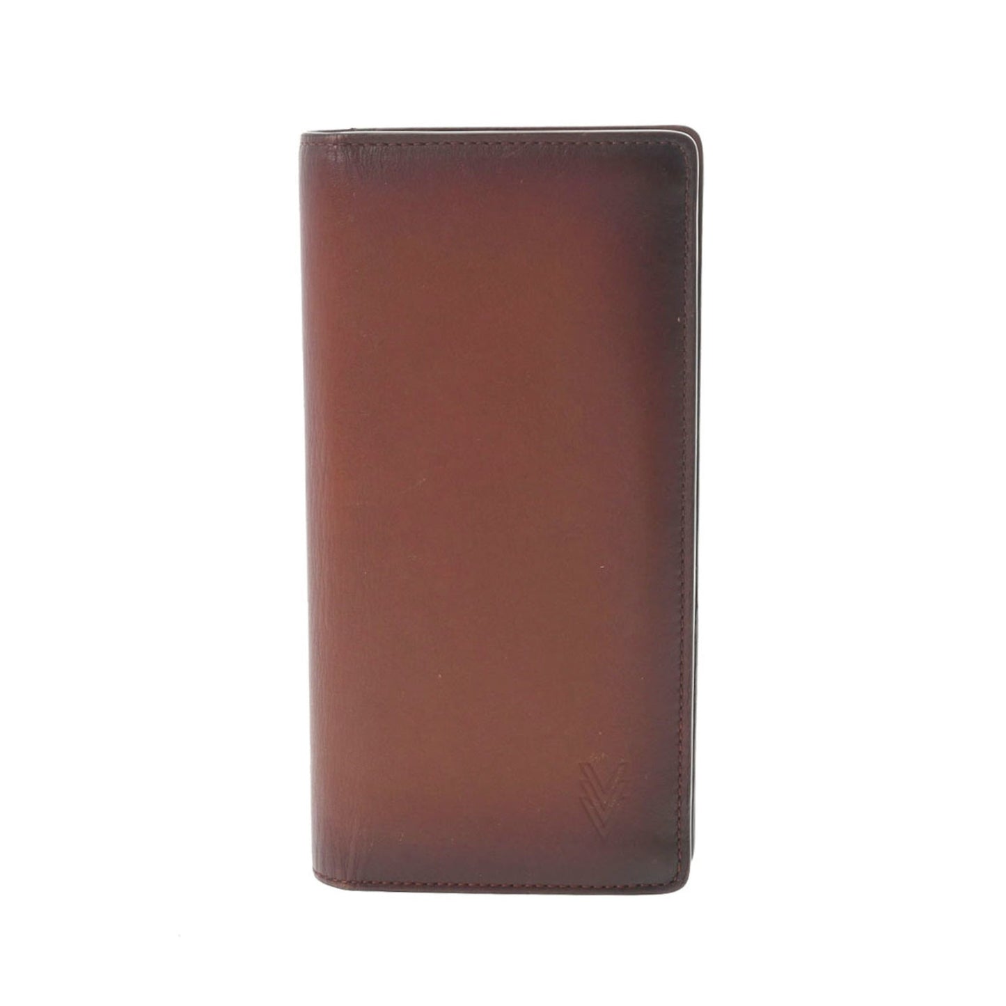 LOUIS VUITTON Nomad Portefeuille Brother Mocha M85093 Men's Leather Long Wallet