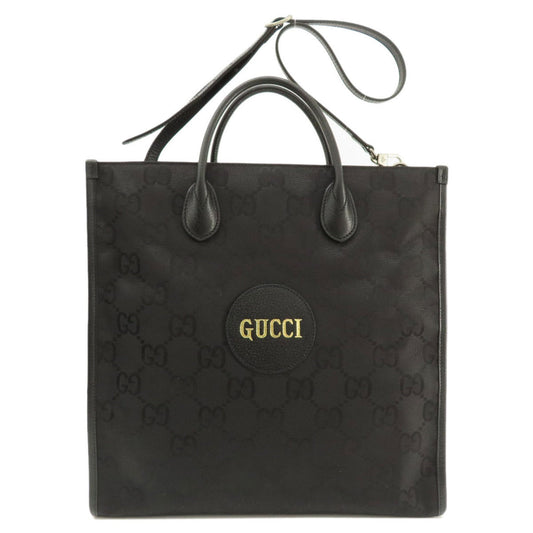 Gucci Black Canvas Tote Bag ()