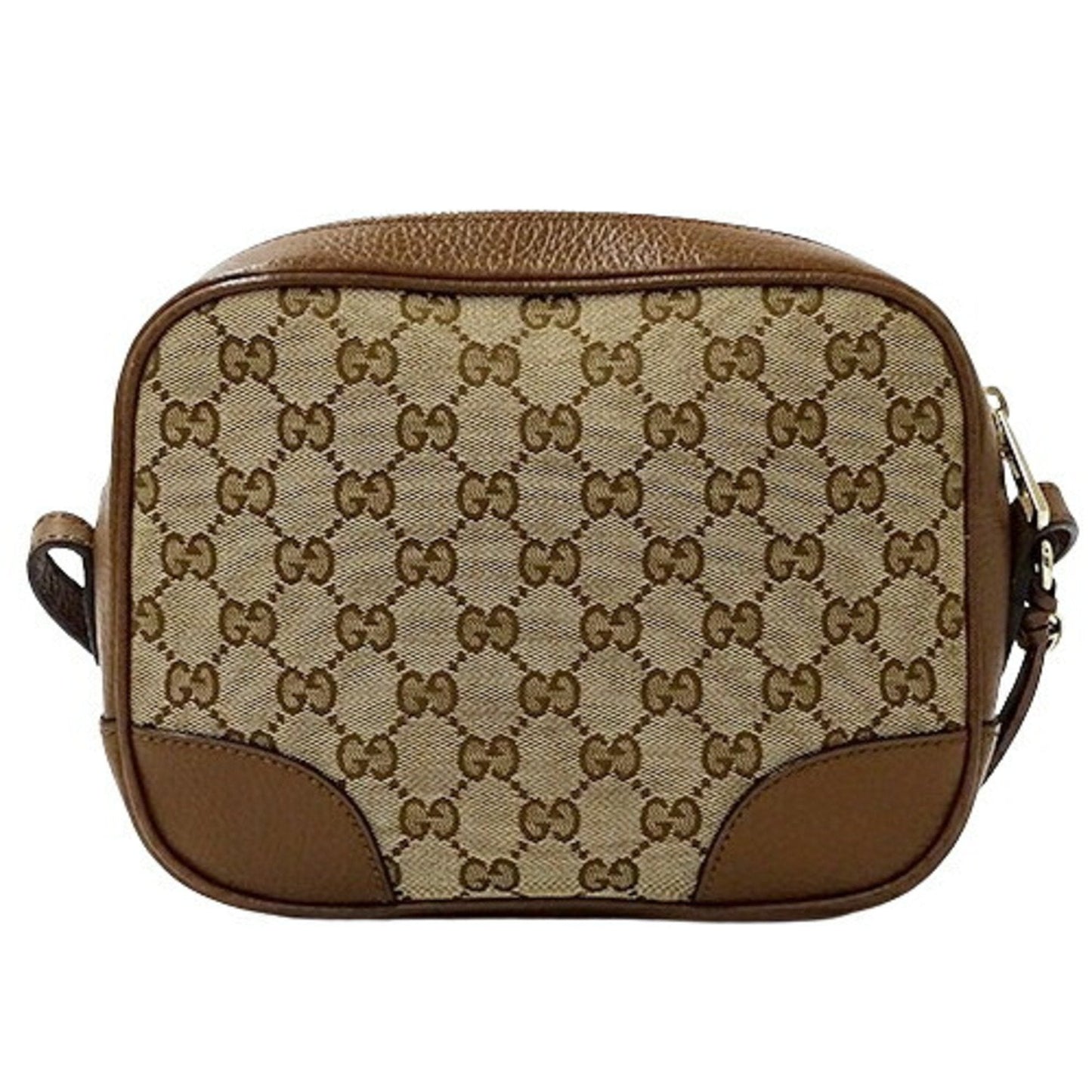 Gucci Gg Canvas Beige Brown Gg Canvas Shoulder Bag