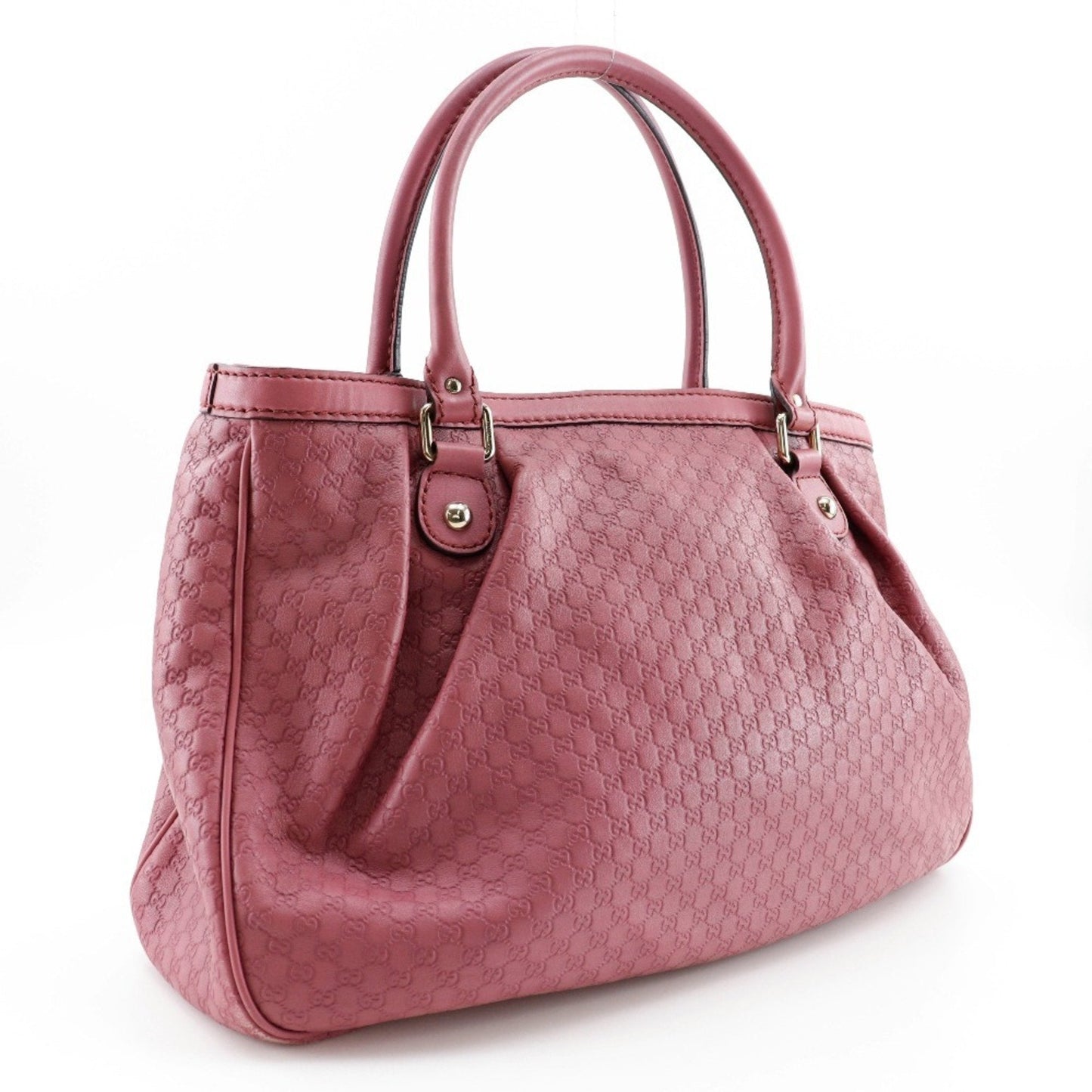 Gucci Sukey Pink Leather Tote Bag