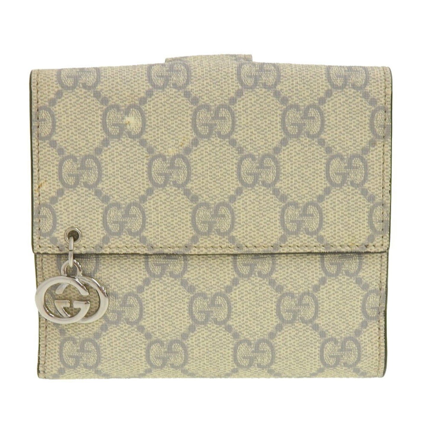 Gucci Gray Gg Plus Wallet (Bi-Fold) ()