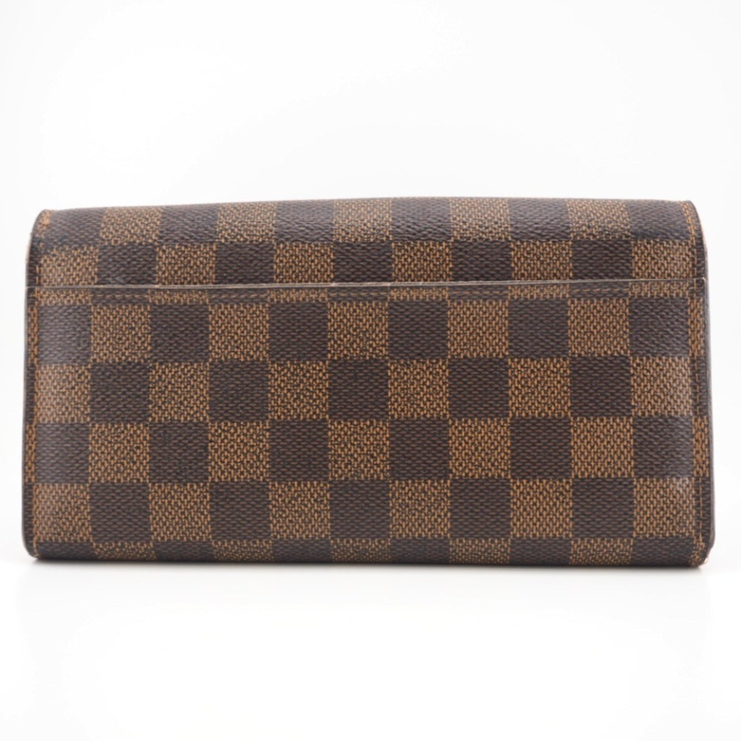 LOUIS VUITTON N60114 Portefeuil Sarah Damier Long Wallet Brown Women's