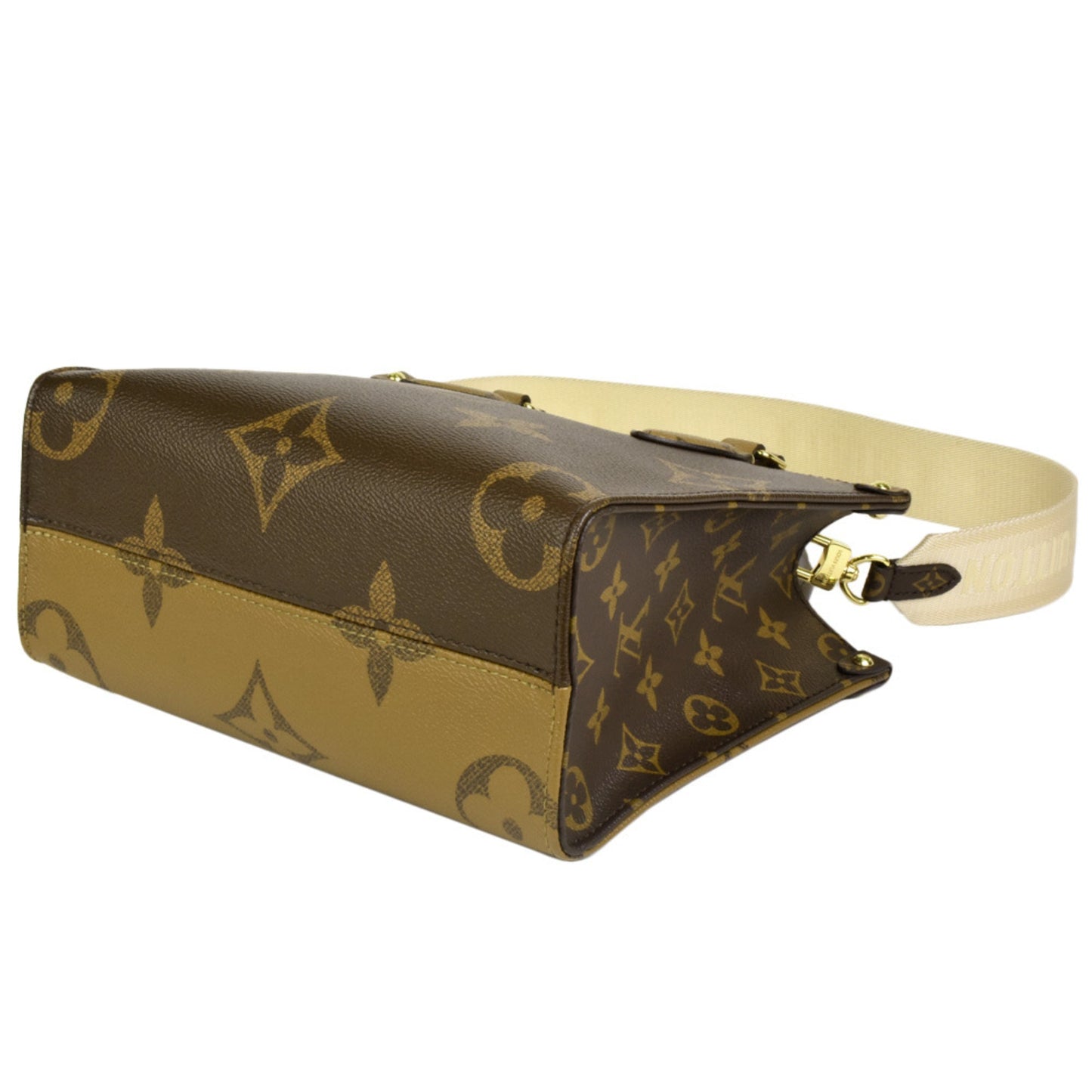 LOUIS VUITTON On the Go PM Handbag Shoulder Bag Monogram Canvas M46373