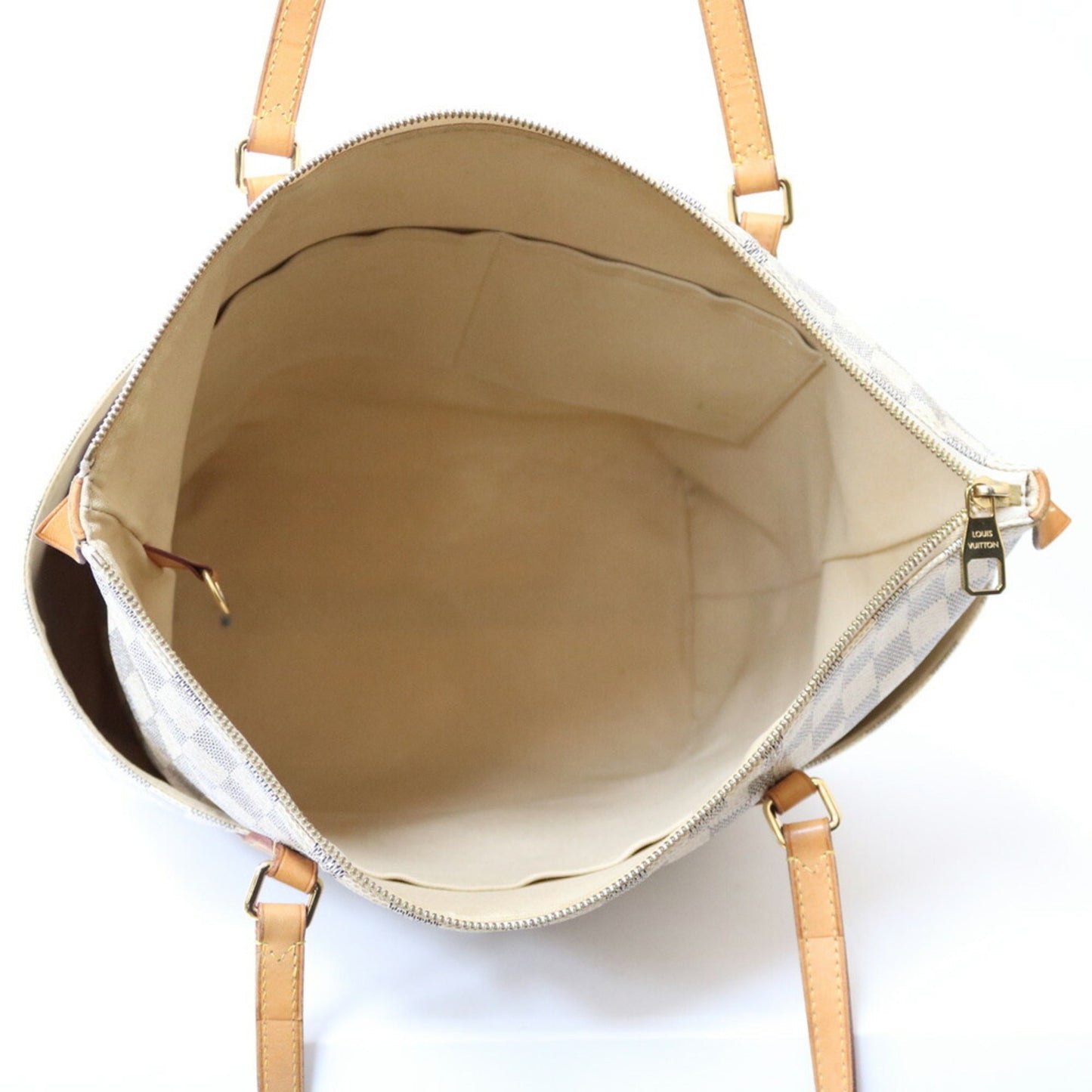 LOUIS VUITTON Shoulder Bag Damier Azur LV Totally GM N51263 White Ladies Canvas