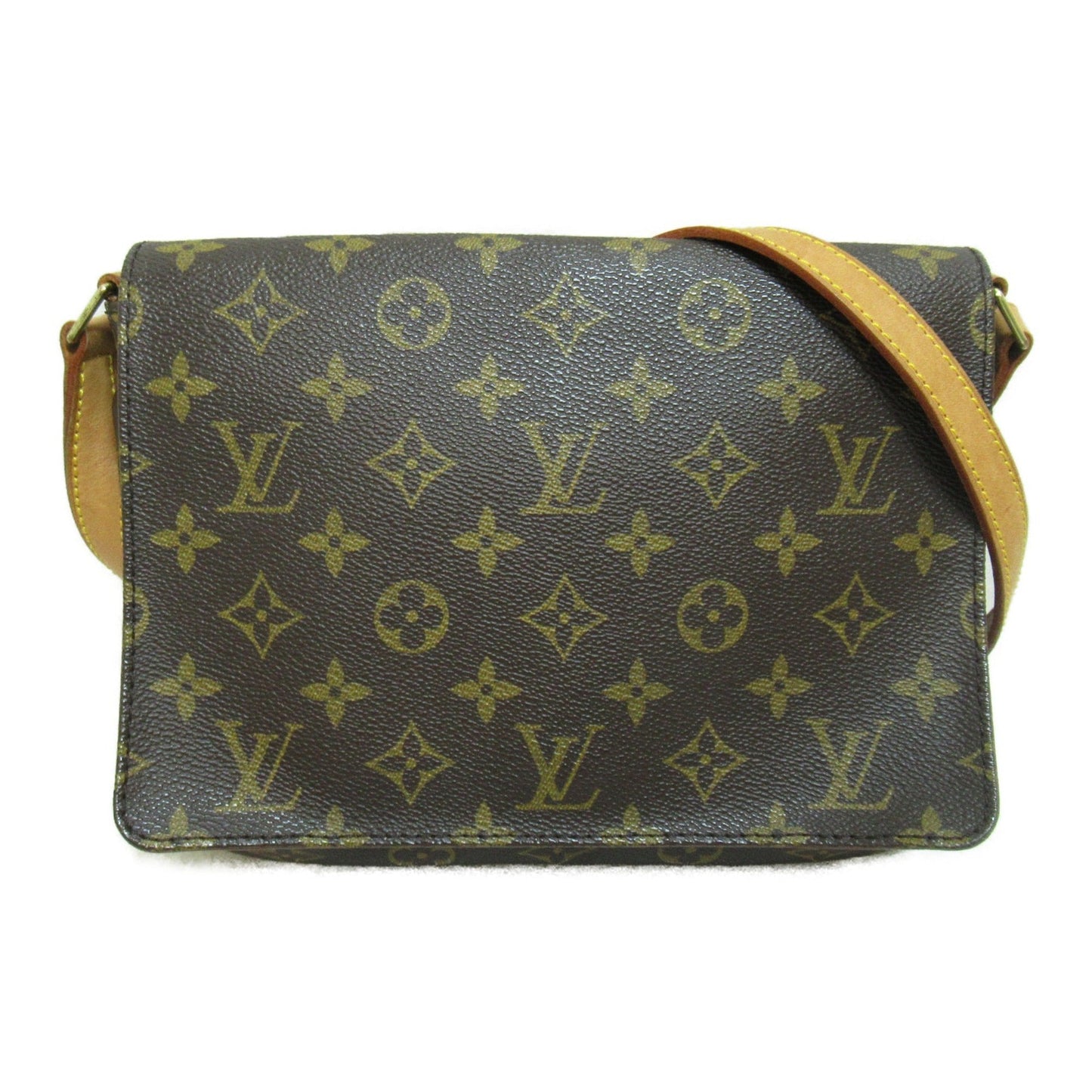LOUIS VUITTON Musette Tango Short Brown Monogram PVC coated canvas M51257