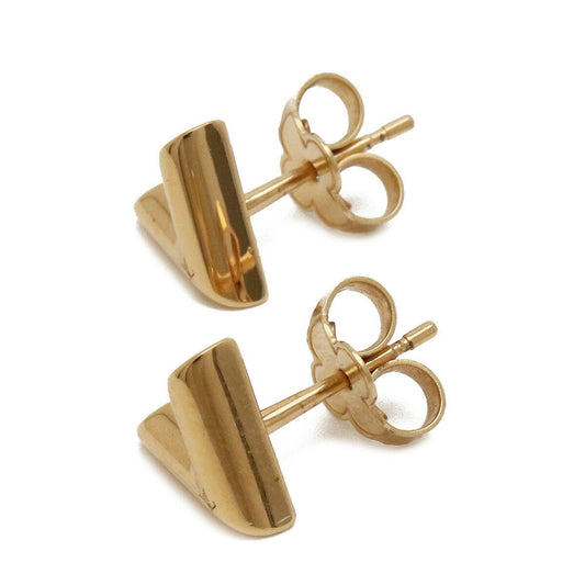 LOUIS VUITTON Essential V Earrings Gold M68153