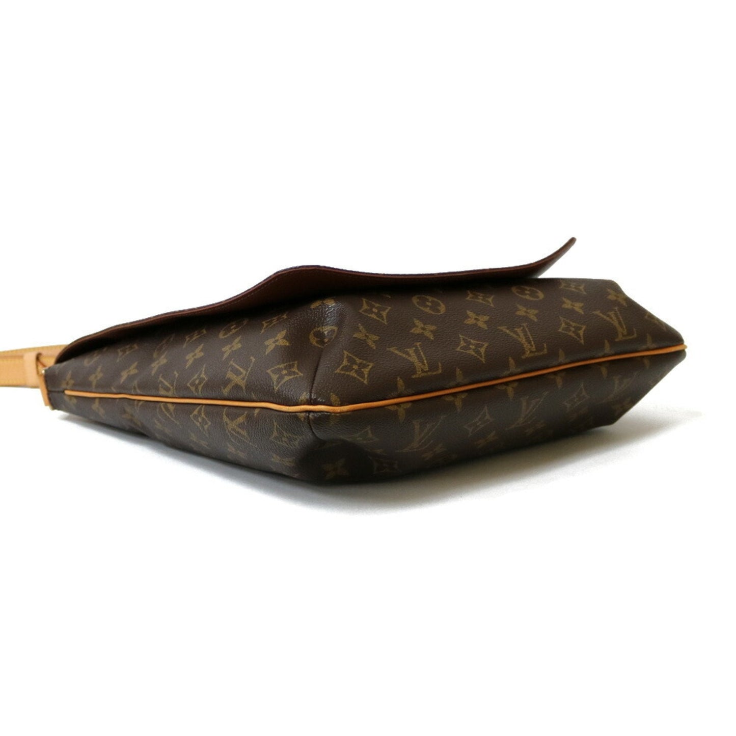LOUIS VUITTON Shoulder Bag Monogram Musette M51256 Brown Women's Canvas