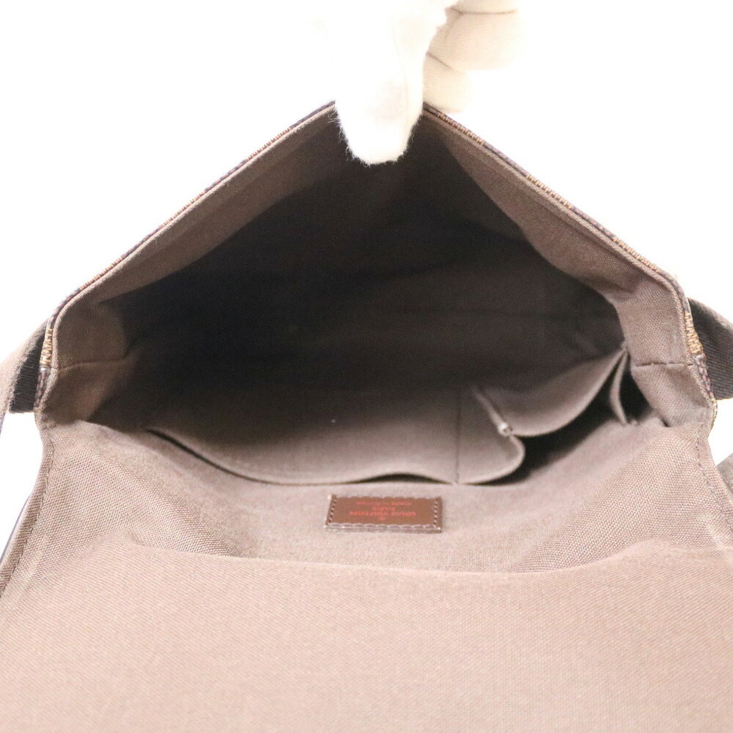 LOUIS VUITTON Shoulder Bag Damier Brooklyn PM N51210 Brown Women's Men's Canvas