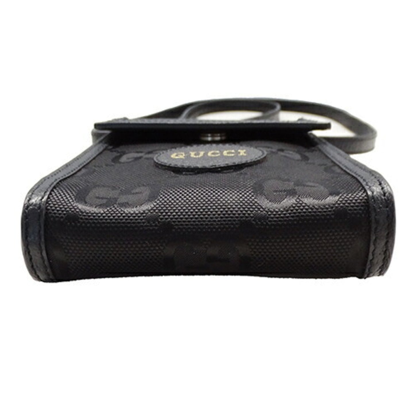 Gucci Black Nylon Leather Shoulder Bag