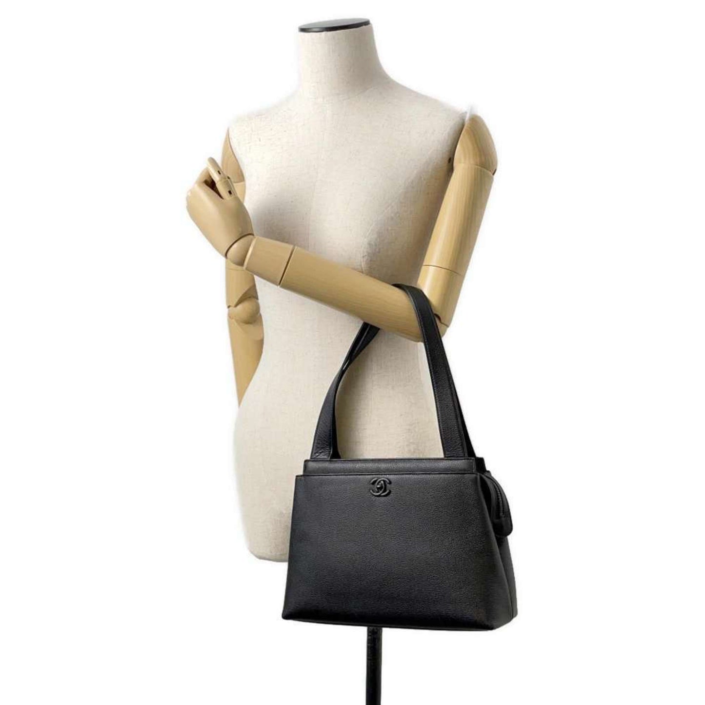 Chanel shoulder bag Coco mark CHANEL handbag black