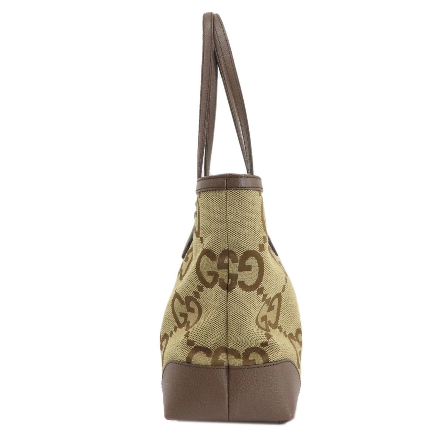 Gucci Brown Canvas Tote Bag