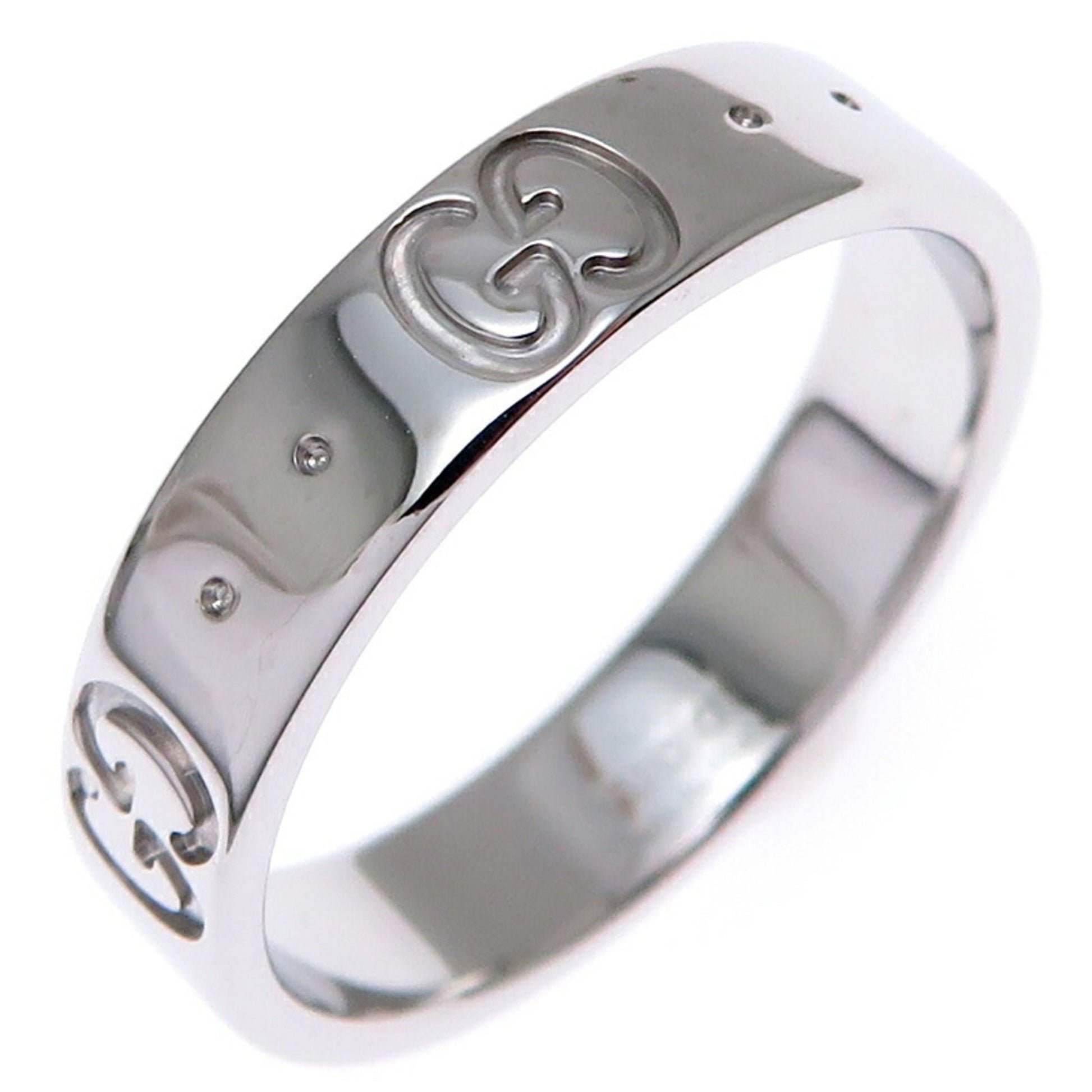 Gucci White Gold White Gold (18K) Band Ring ()
