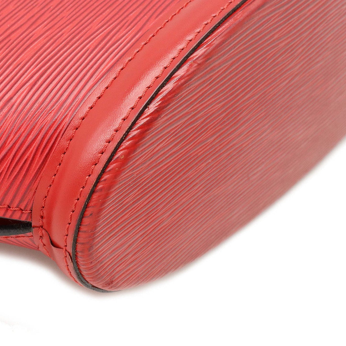 LOUIS VUITTON Epi Saint-Jacques Tote Bag Handbag Leather Castilian Red M52277