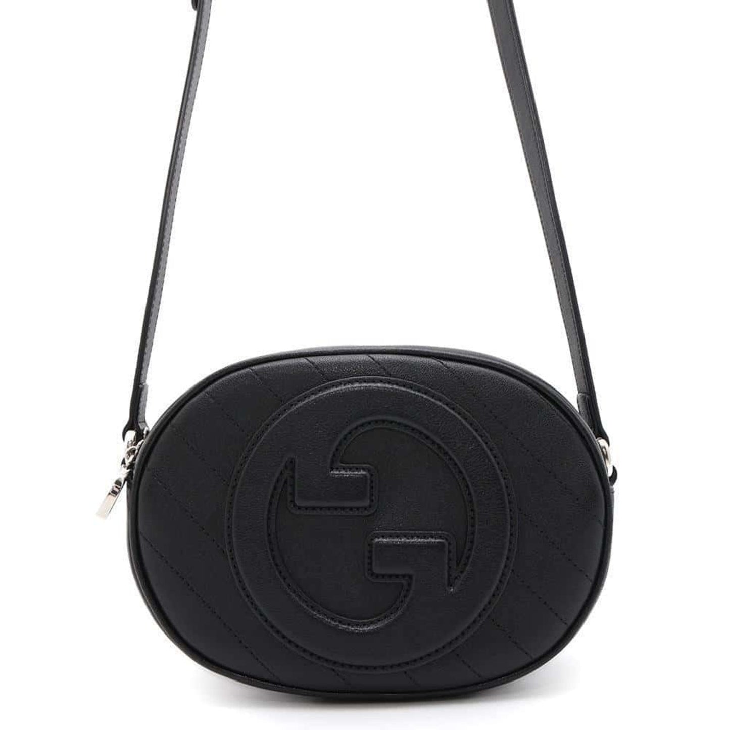Gucci Black Leather Shoulder Bag ()
