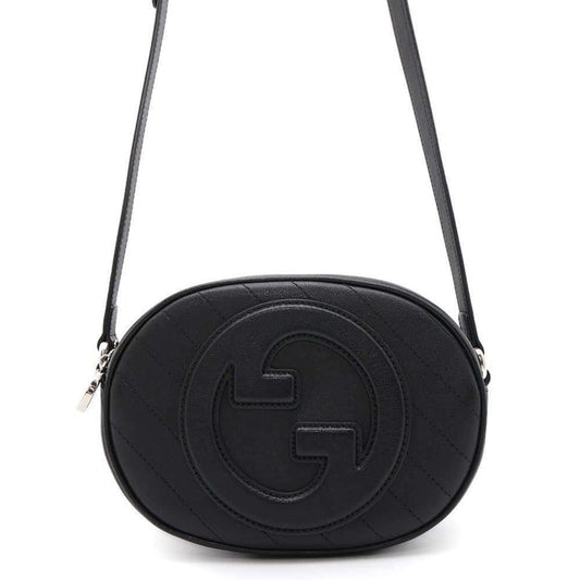 Gucci Black Leather Shoulder Bag ()