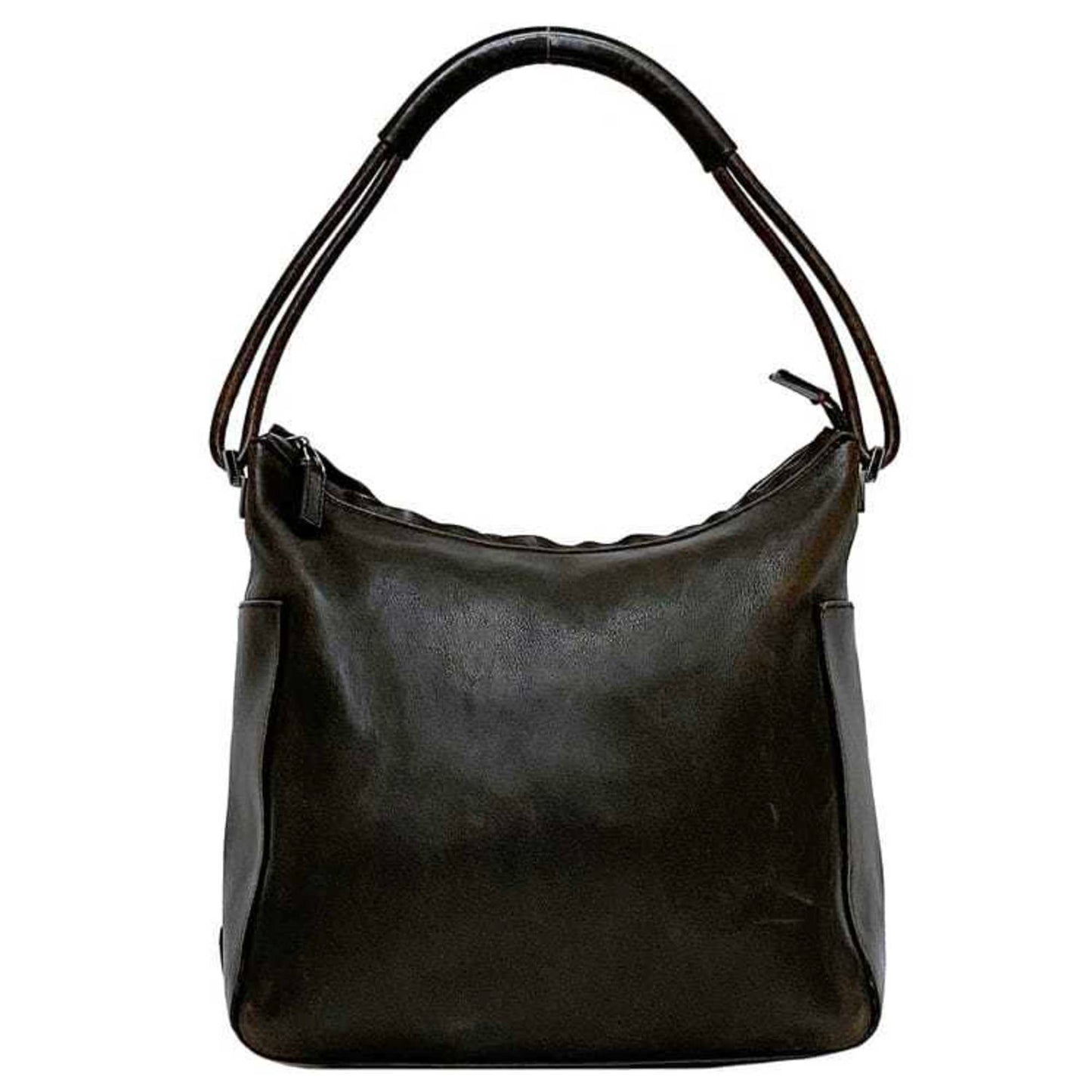 Gucci Brown Leather Shoulder Bag