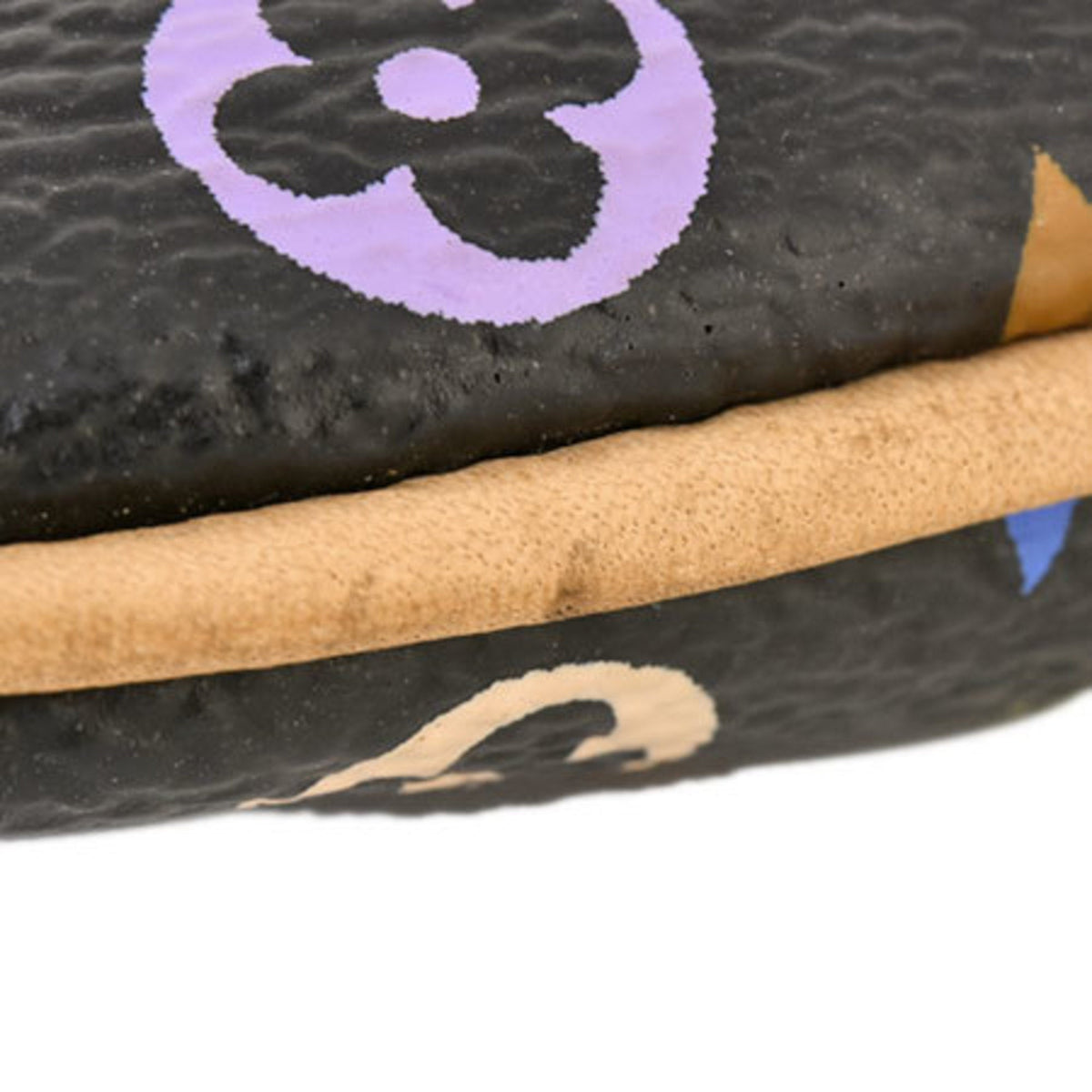 Louis Vuitton Pochette MM Monogram Multicolor Noir M60031 Pouch