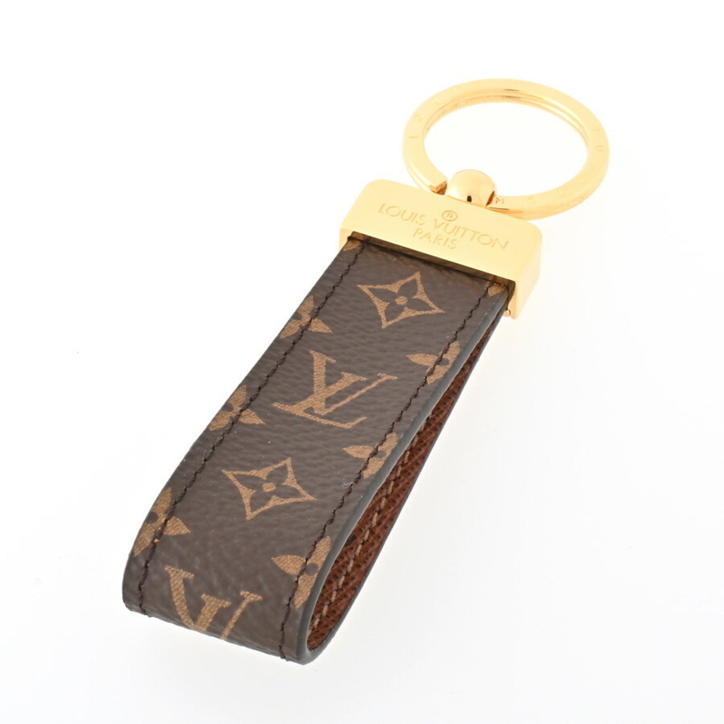 LOUIS VUITTON Keyring Keychain Dragonne M65221 Monogram