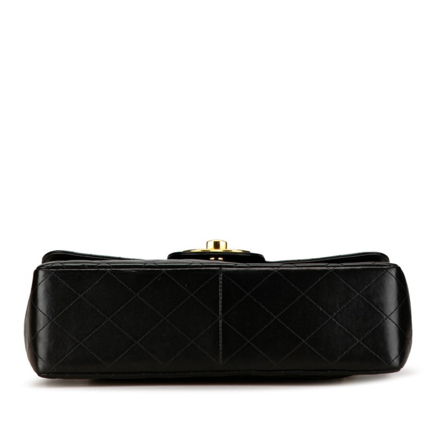 Chanel Matelasse 30 Coco Mark Chain Shoulder Bag Black Lambskin Women's CHANEL