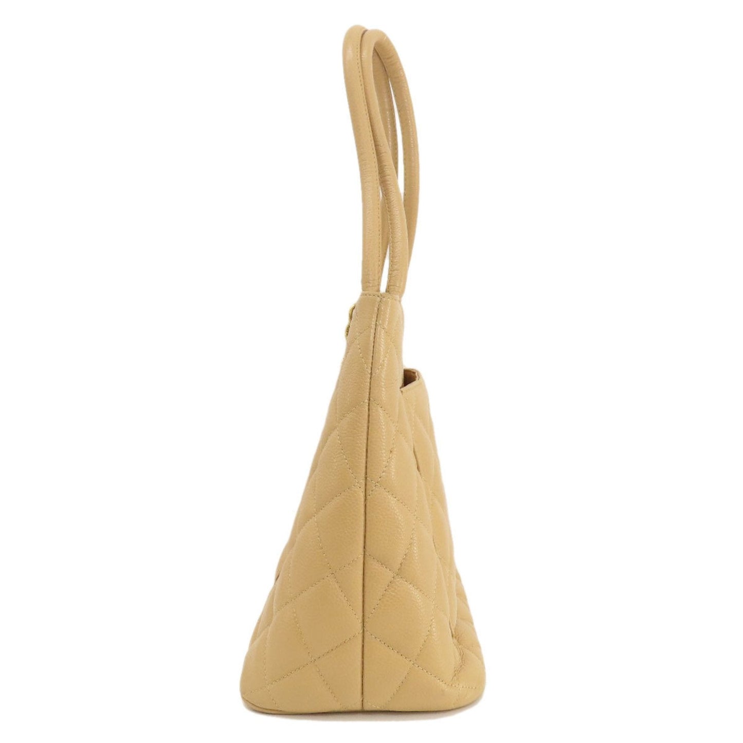 Chanel Reproduction Tote Bag Caviar Skin Women's