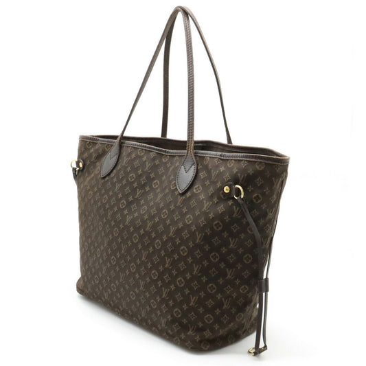 LOUIS VUITTON Monogram Ideal Neverfull MM Tote Bag Shoulder Canvas Leather Fuzan M40513