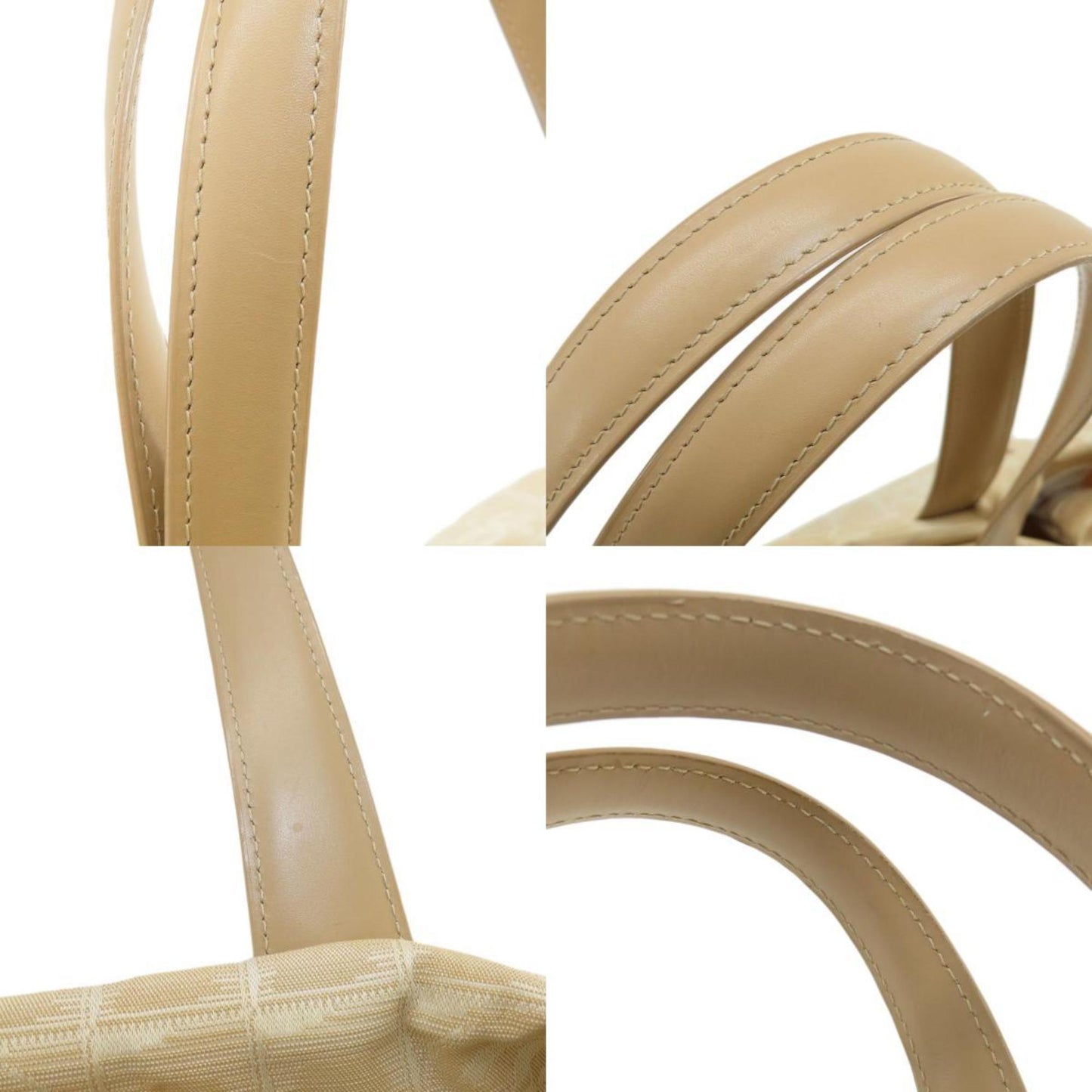 Chanel New Travel Line MM Tote Bag Nylon Jacquard Women's