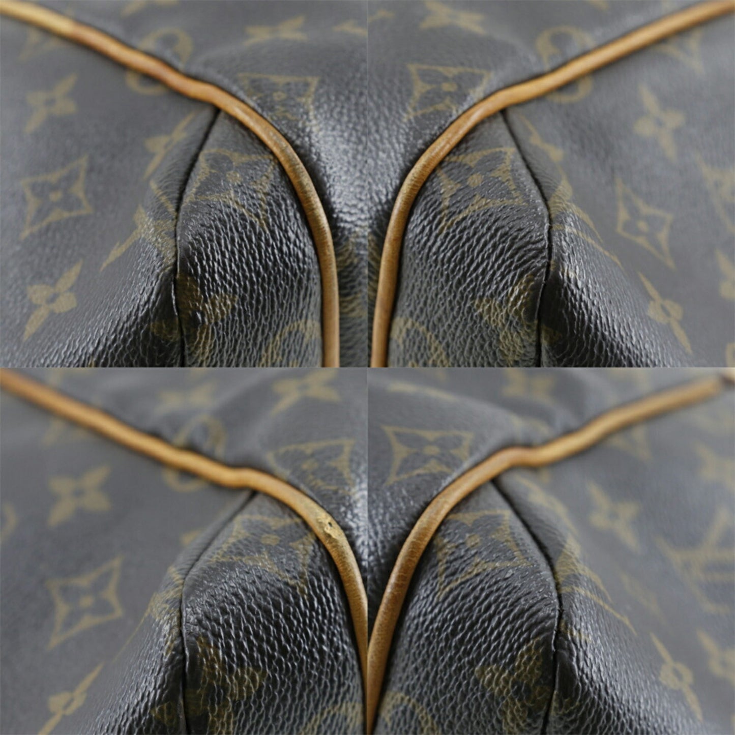 LOUIS VUITTON Totally MM Tote Bag M56689 Monogram Canvas Brown FL1192 Women's