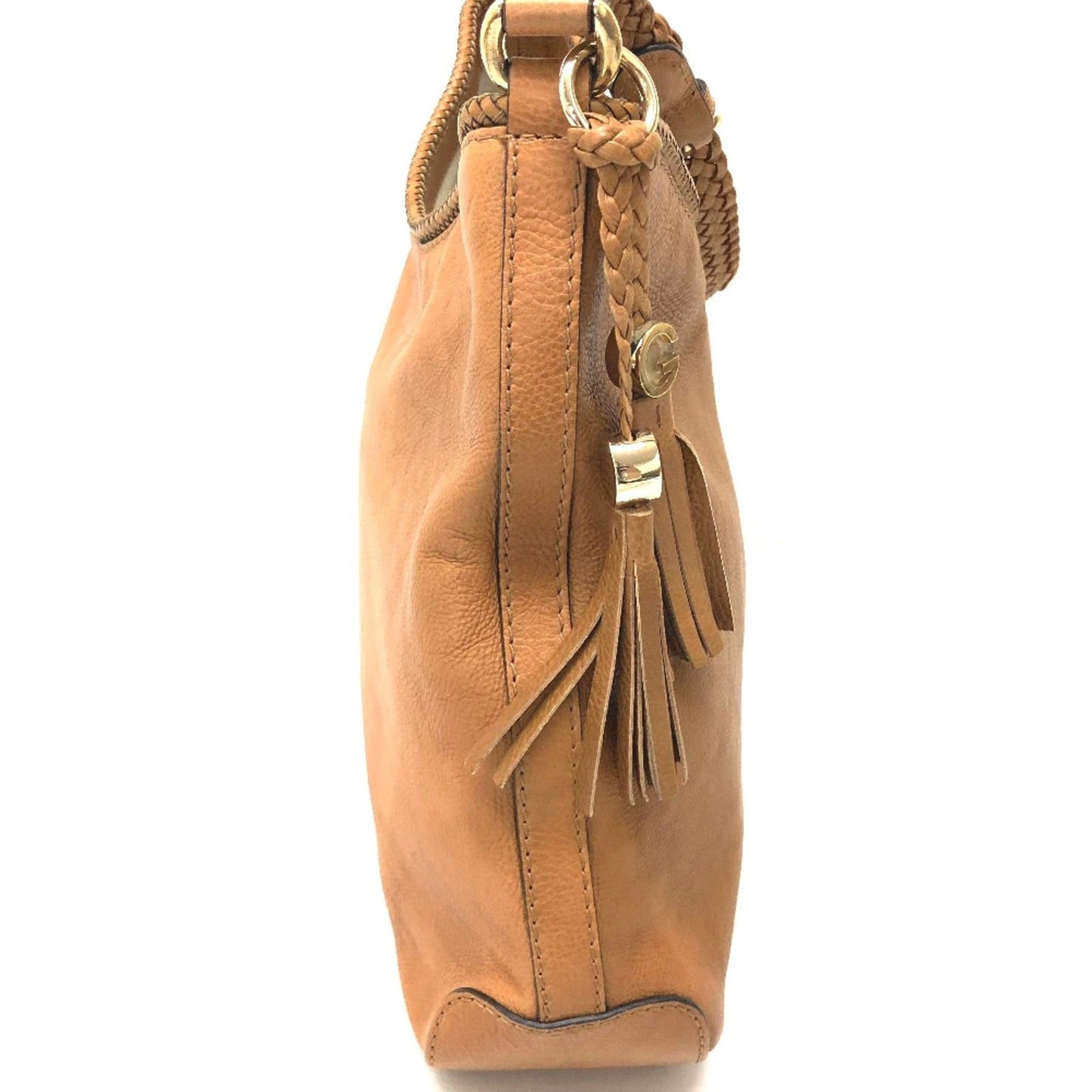 Gucci Brown Leather Shoulder Bag
