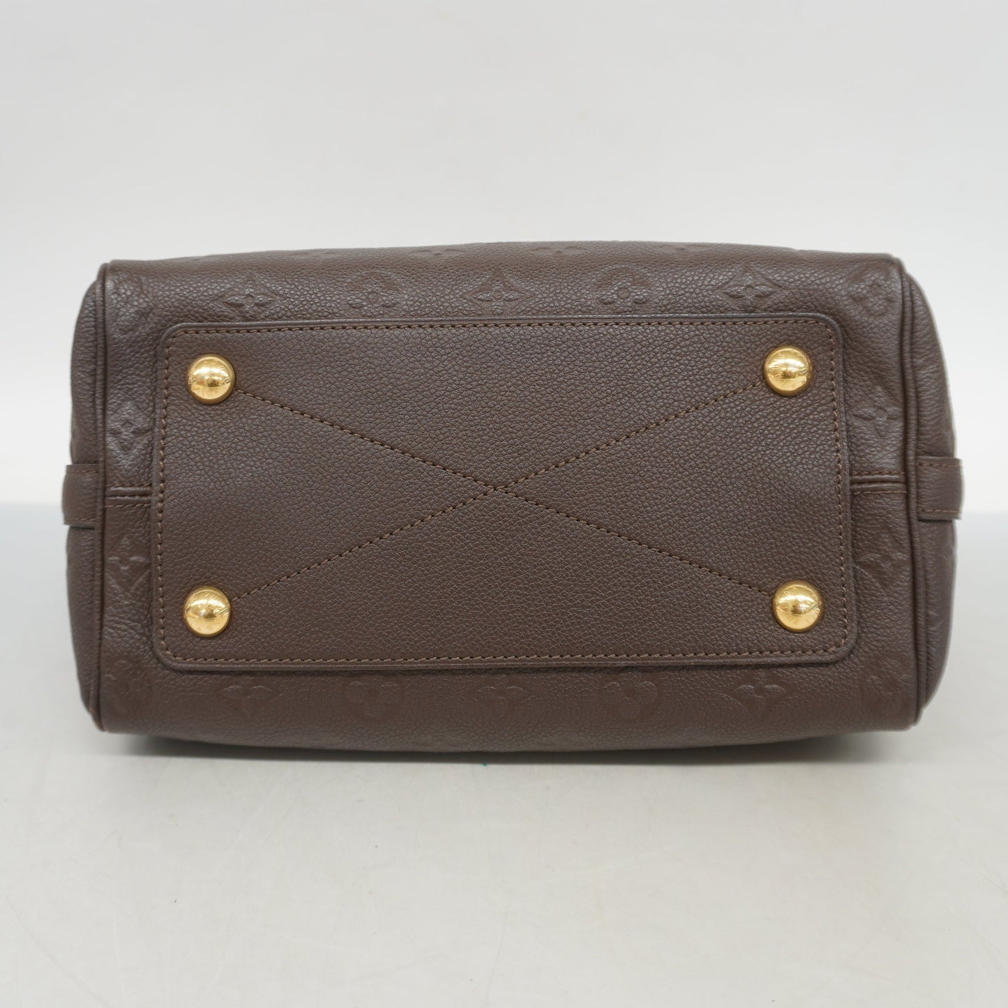Louis Vuitton Monogram Empreinte Speedy Bandolier 25 M40761 Women's Handbag,Shoulder Bag Earth