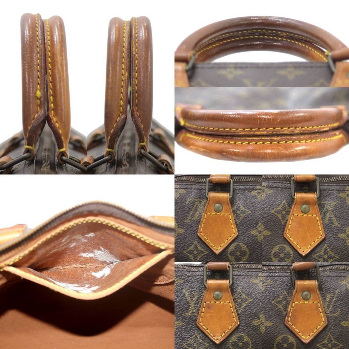 LOUIS VUITTON Speedy 40 Boston Bag Monogram M41522 VI864