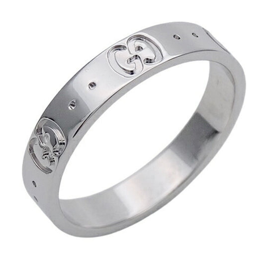 Gucci White Gold White Gold (18K) Band Ring ()