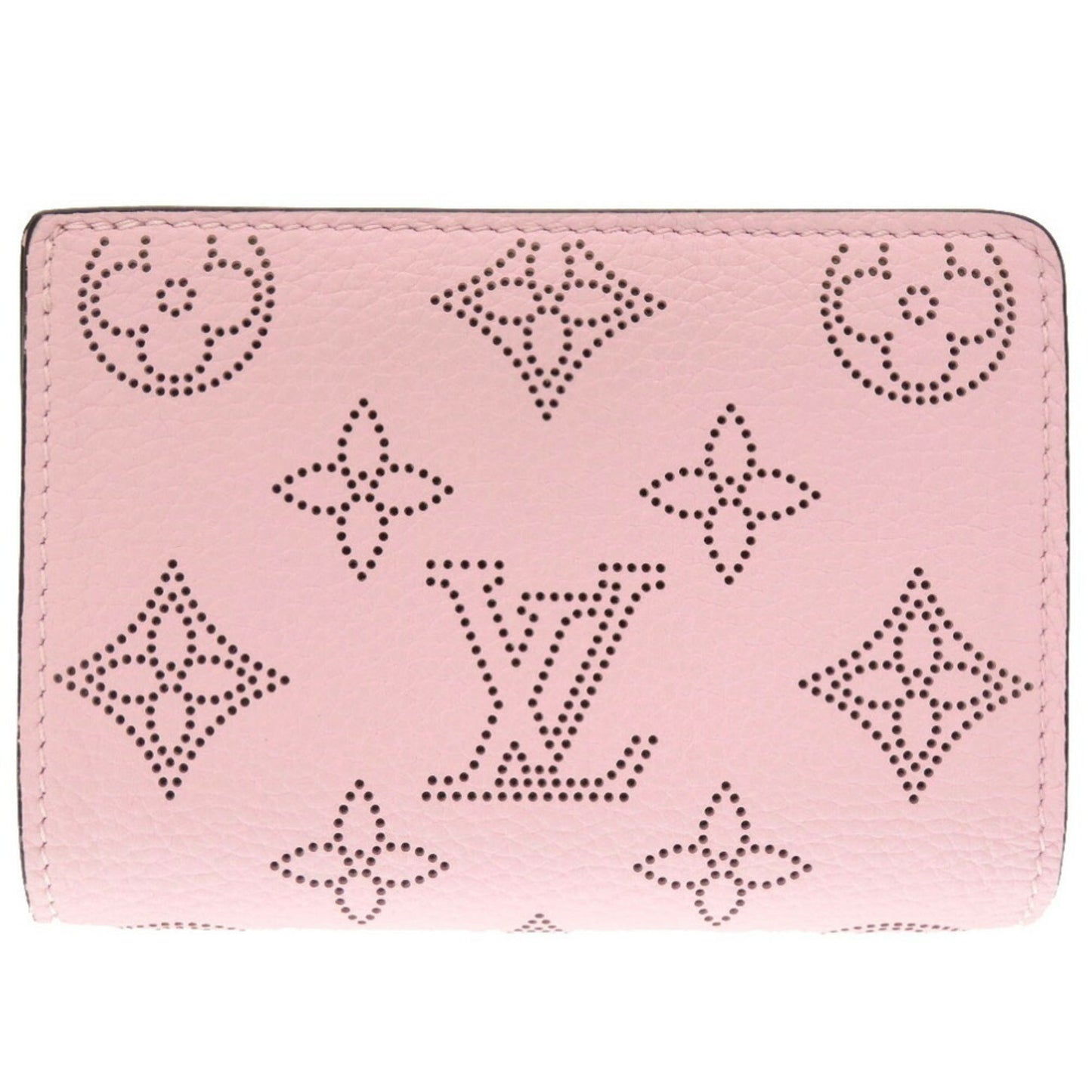 LOUIS VUITTON Monogram Mahina Portefeuille Ku Magnolia M80629 Bifold Wallet