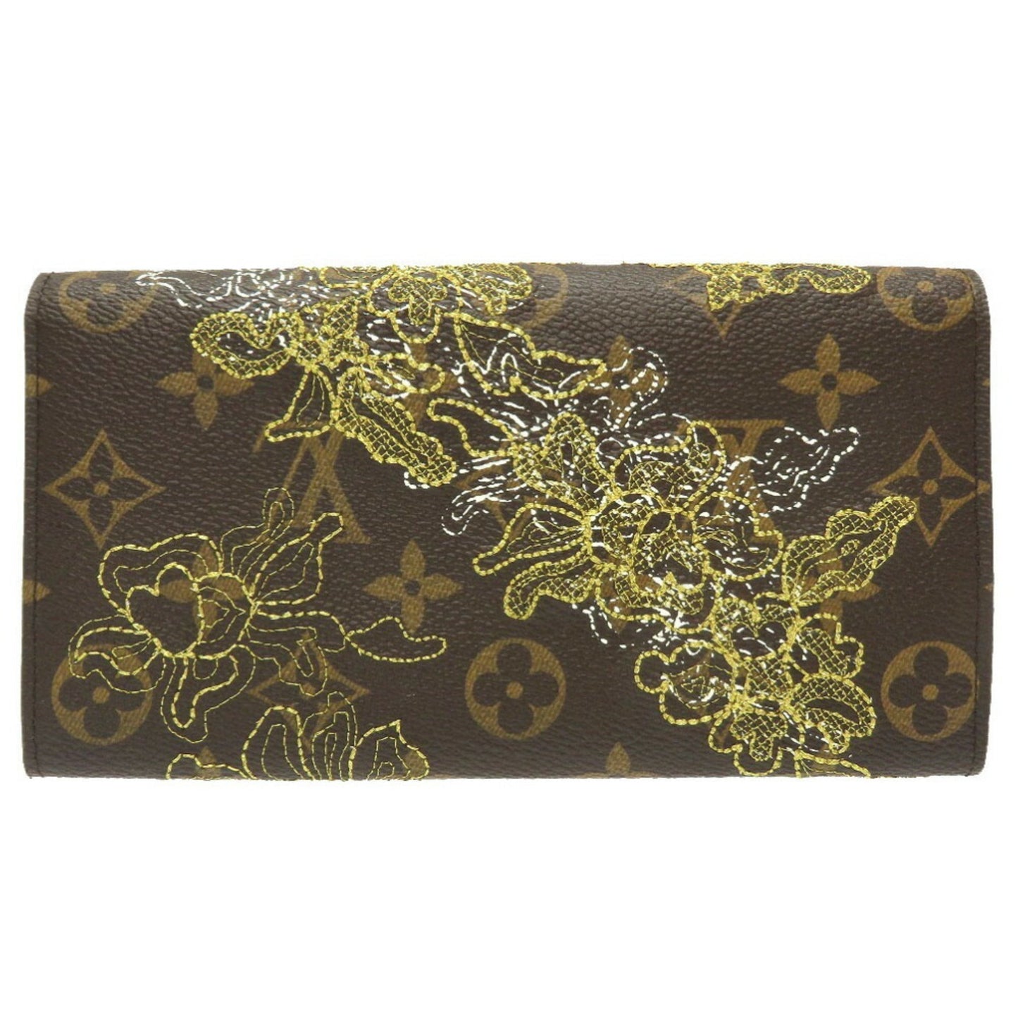 Louis Vuitton Monogram Dantel Portofeuil Sara M95389 Long Wallet 0208 LOUIS VUITTON
