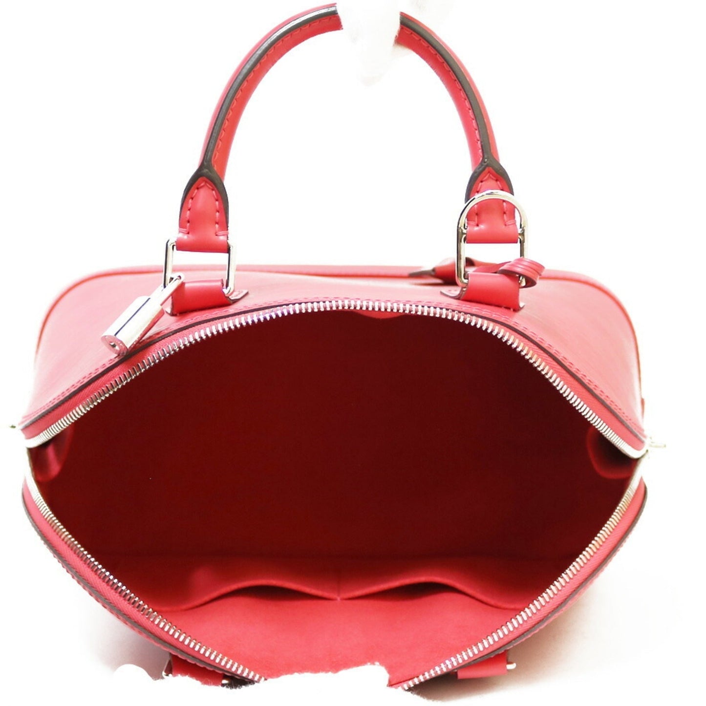 LOUIS VUITTON Shoulder Bag Alma Epi M40490 Red Pink Ladies