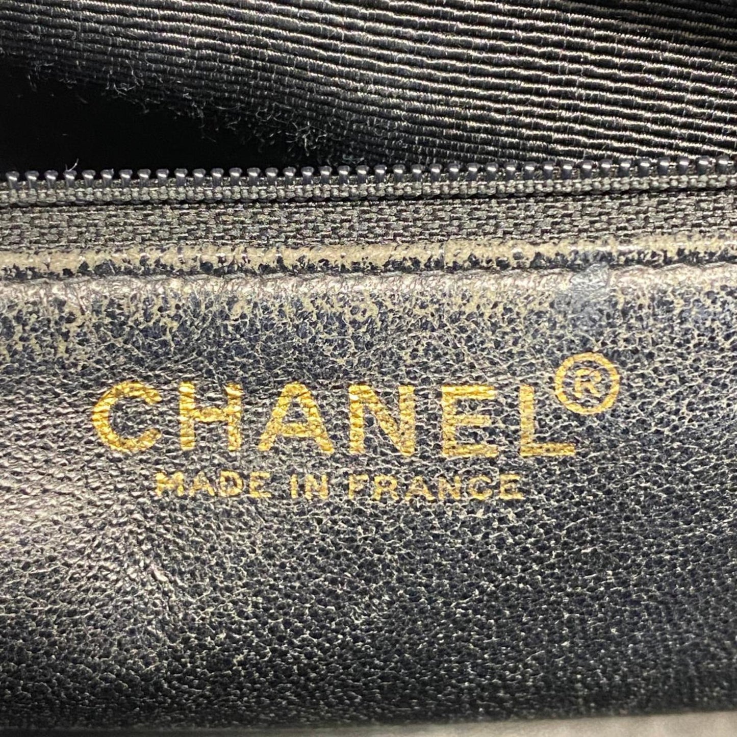 Chanel Tote Bag Reproduction Caviar Skin Black Women's