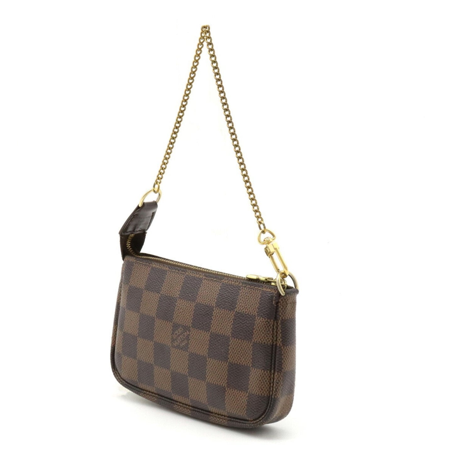 LOUIS VUITTON Damier Pochette Accessory Multi Pouch Chain N58009