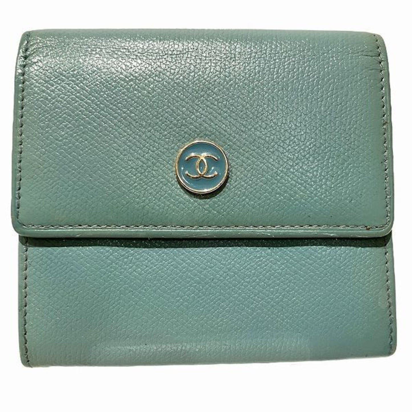 CHANEL Double flap bi-fold wallet for women