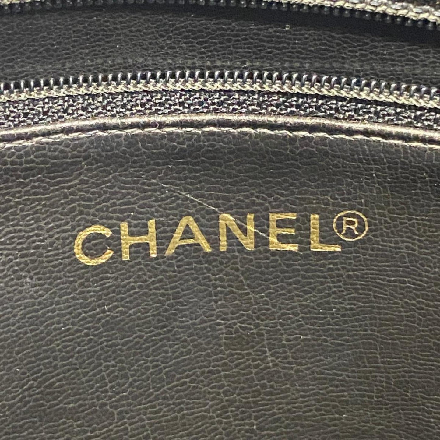 Chanel Shoulder Bag Chain Patent Leather Black Women's