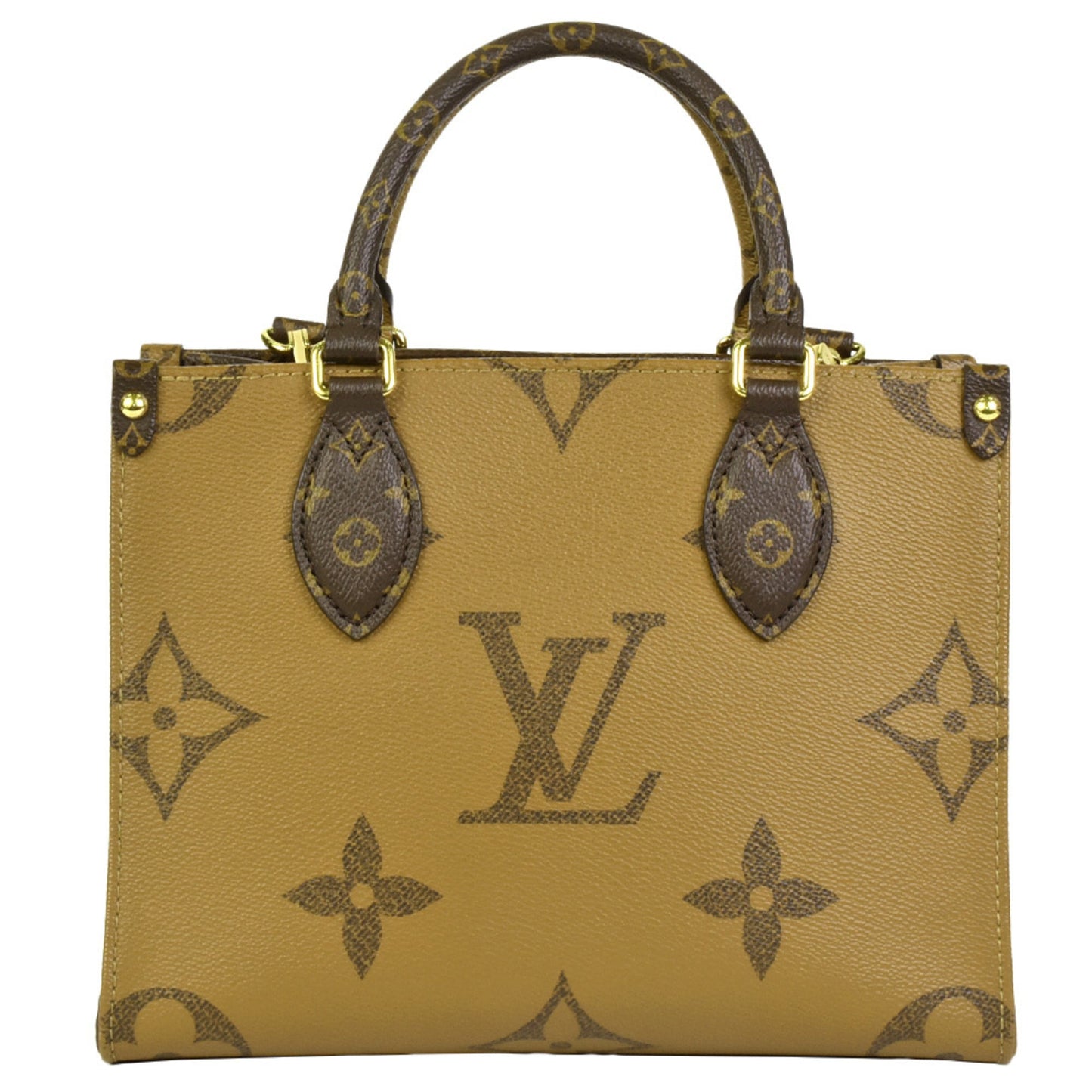 LOUIS VUITTON On the Go PM Handbag Shoulder Bag Monogram Canvas M46373