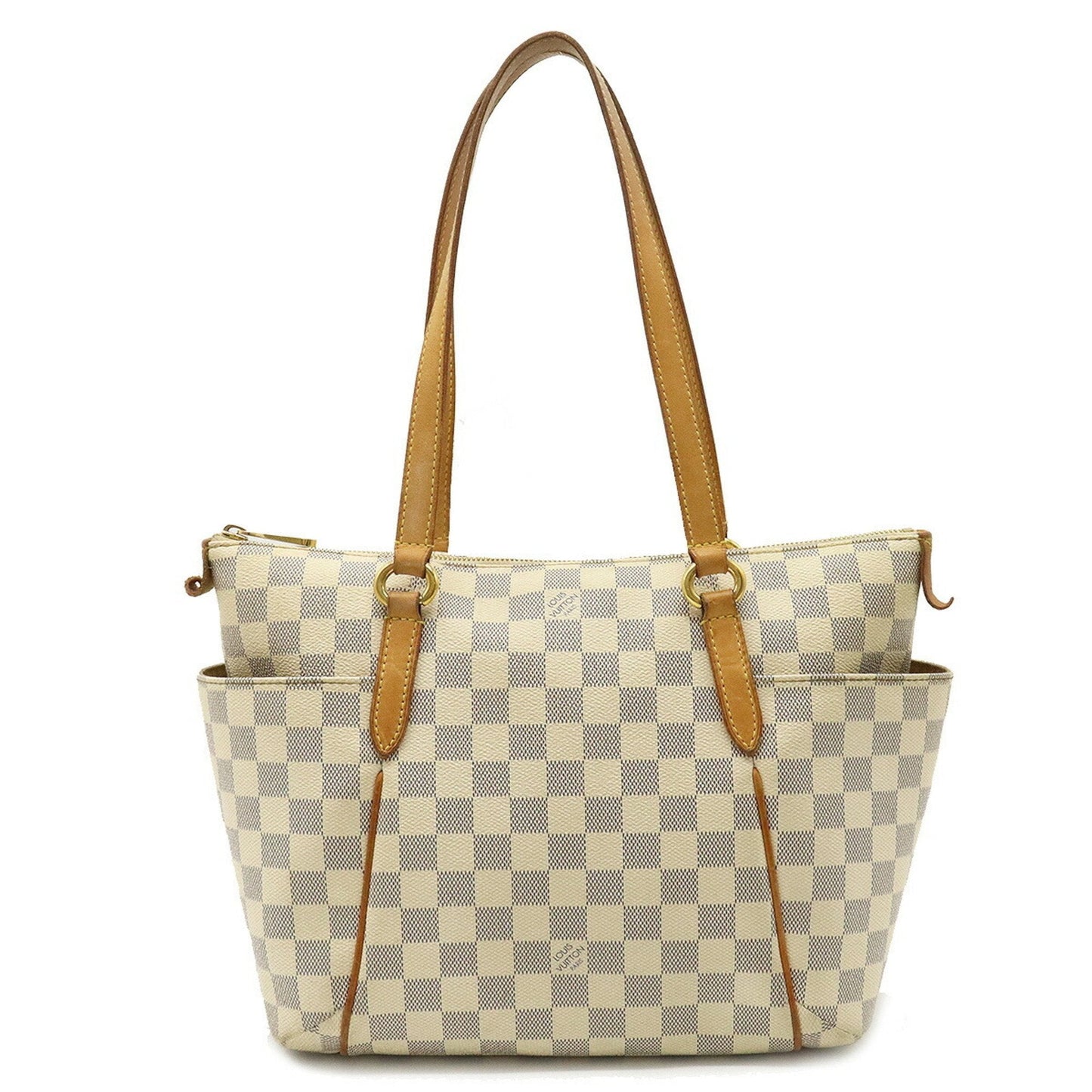 LOUIS VUITTON Damier Azur Totally PM Tote Bag Shoulder N51261
