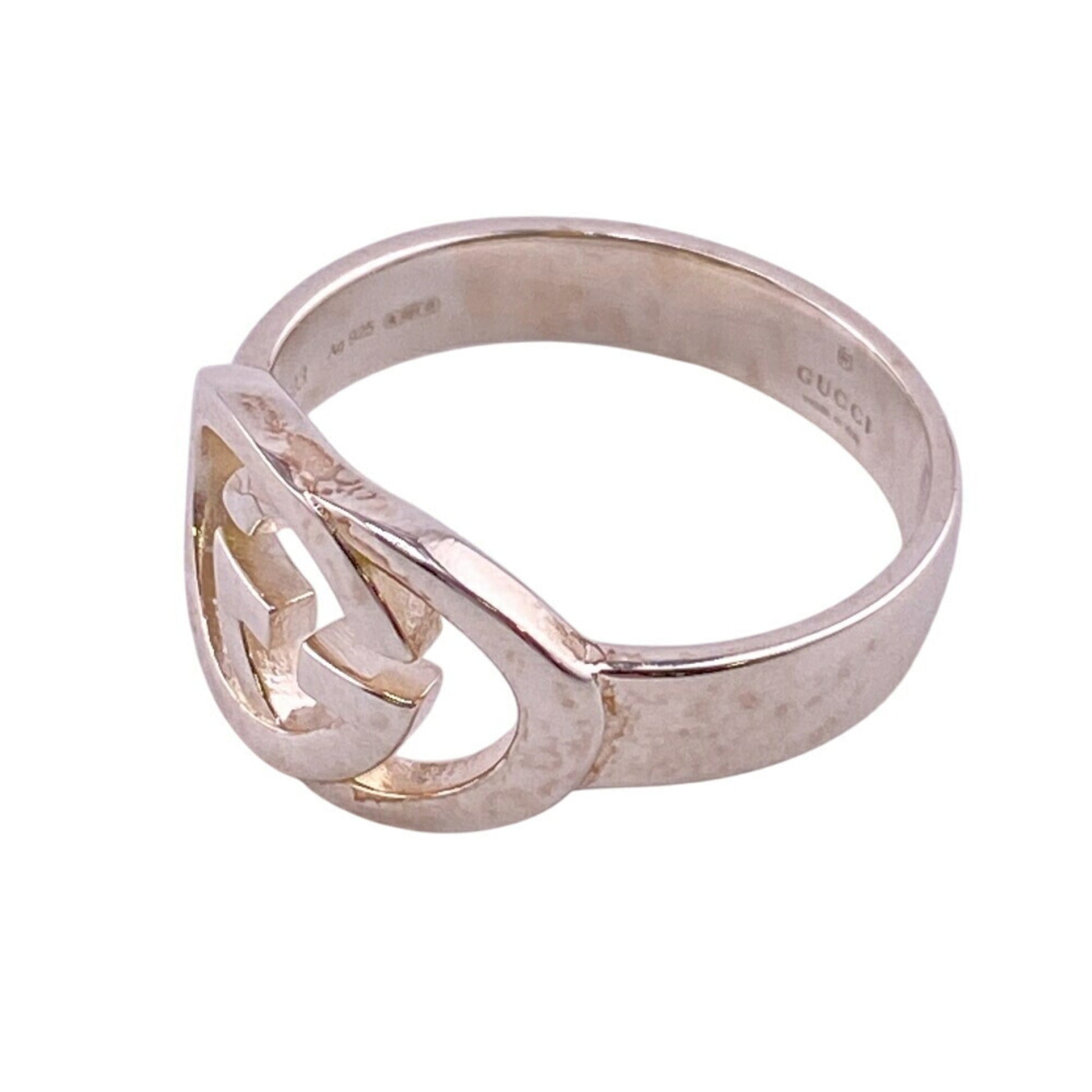 Gucci Silver Silver 925 Band Ring ()