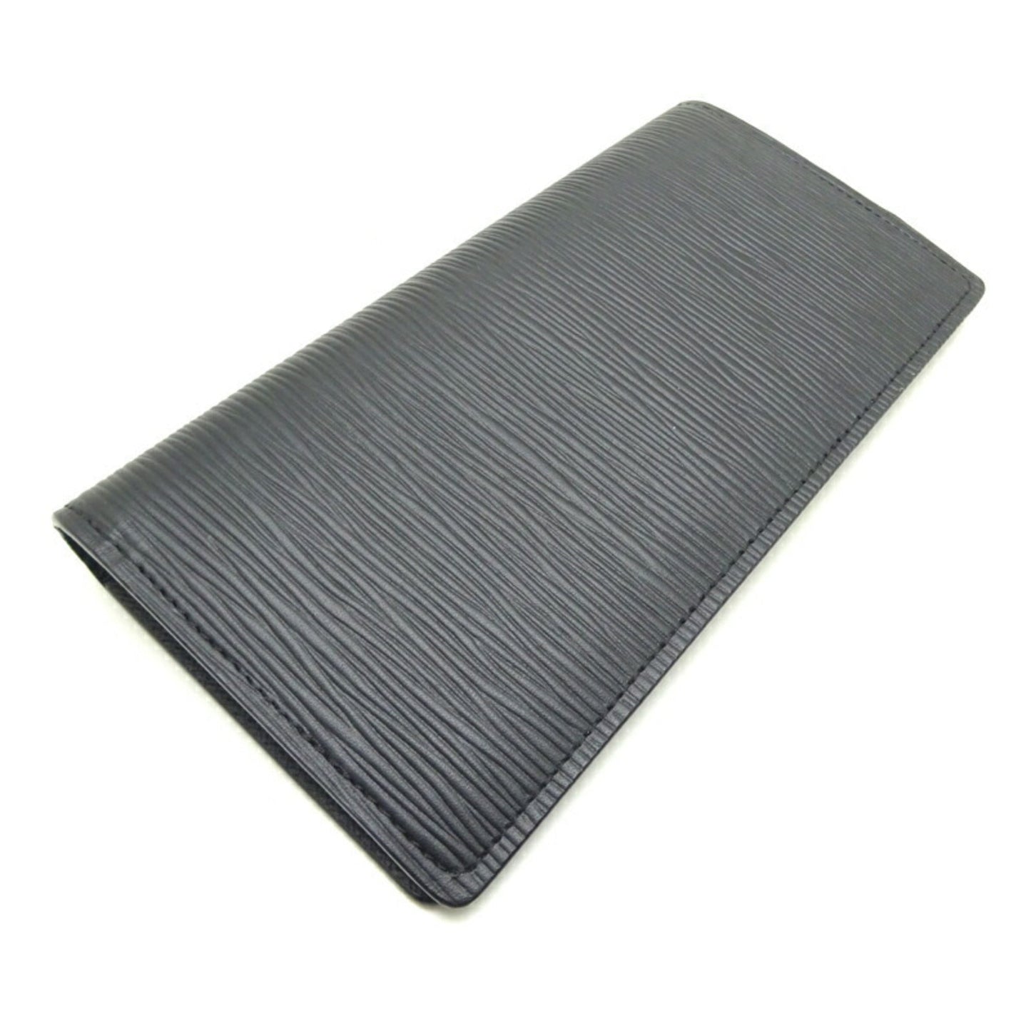 LOUIS VUITTON Portefeuil Brother Women's Bifold Wallet M60622 Epi Noir [Black]