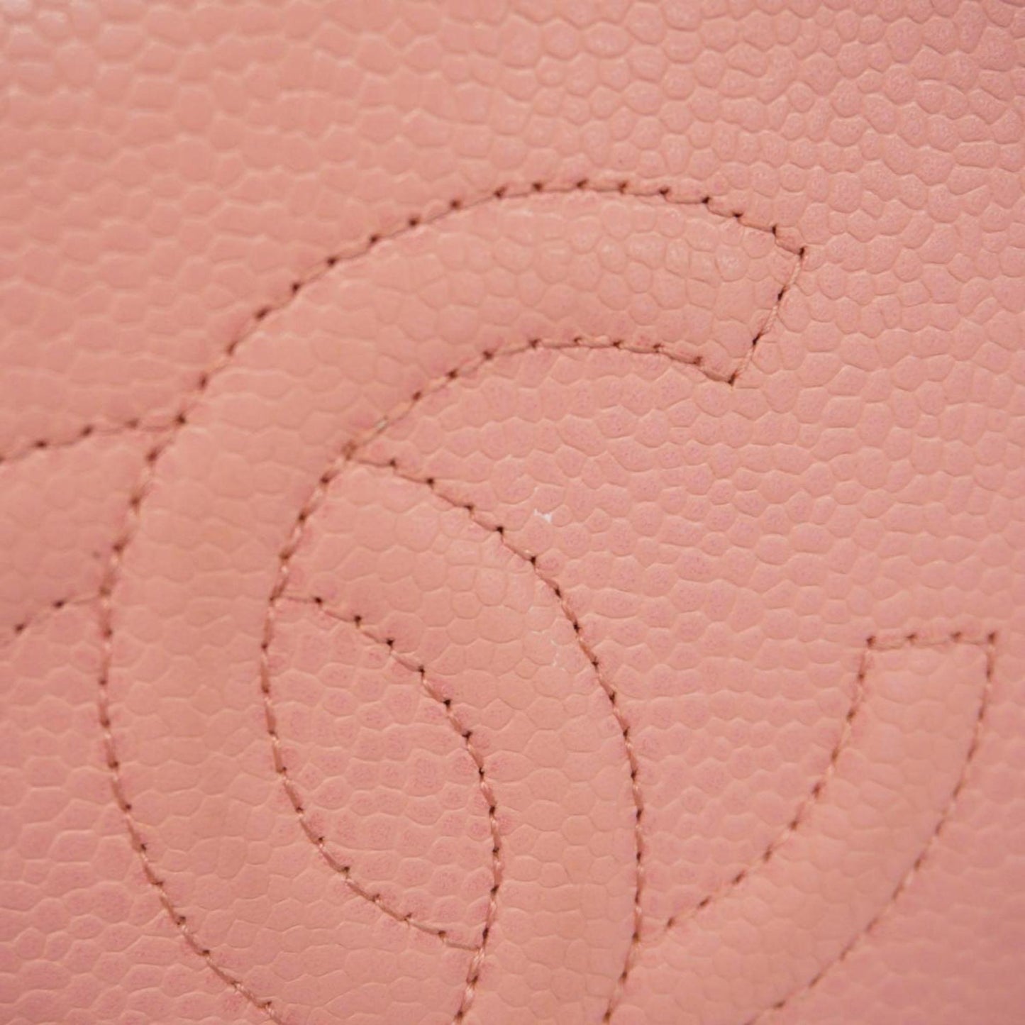 Chanel long wallet caviar skin pink ladies