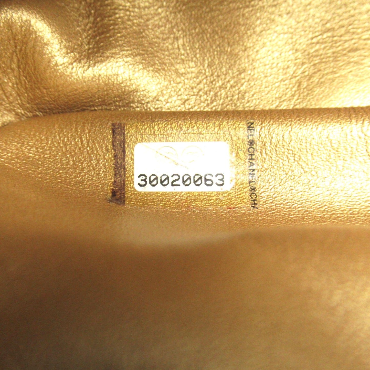 CHANEL Mini Materasse Chain Shoulder Blue Lambskin (sheep leather) AS1787